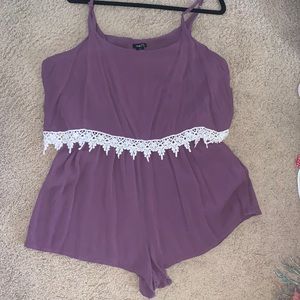 Mauve/purple romper!